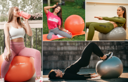 10 Эффективных упражнений на корпус и ягодицы с использованием фитбола