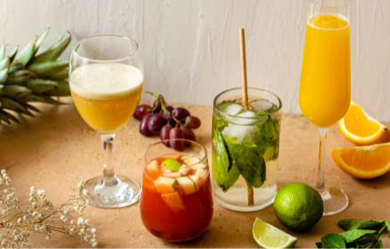 4 рецепта освежающих безалкогольных напитков: Мимоза, Мохито, Пина колада и Сангрия