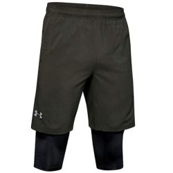 Šortky Launch SW 2in1 Green - Under Armour