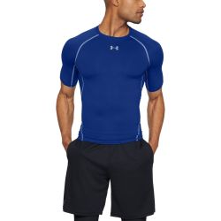 Компрессионная футболка HG Armour SS Blue - Under Armour