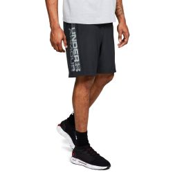 Pánske šortky Woven Graphic Wordmark Shorts Black - Under Armour