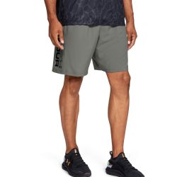 Pánske šortky Woven Graphic Wordmark Shorts Green- Under Armour