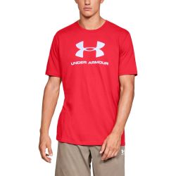 Tričko Sportstyle Logo SS Red- Under Armour