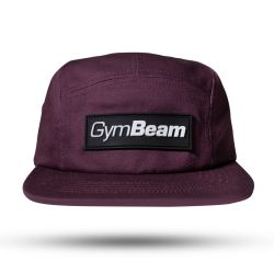 5Panel cap Eggplant - GymBeam