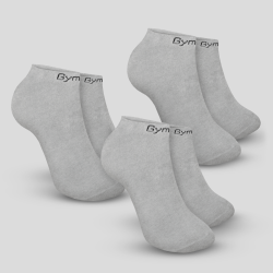 Носки короткие 3 шт серые - GymBeam