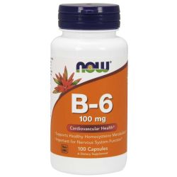 Vitamin B-6 100 mg - NOW Foods