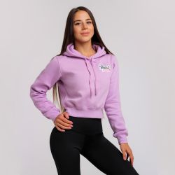 Женская толстовка Crop Lila - BeastPink