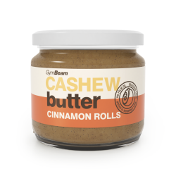Cashew butter - Cinnamon rolls - GymBeam