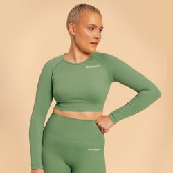 Женский кроп-топ Hyper Olivine - BeastPink
