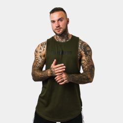 Cut Off Military Green - Gym Beam