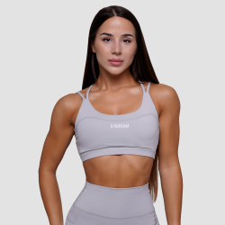 Спортивный бюстгальтер FIT туманно-серый - GymBeam