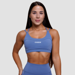 Спортивный бюстгальтер FIT синий - GymBeam