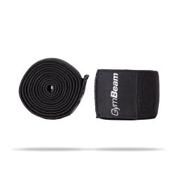 Knee Wraps FIRM Black - GymBeam