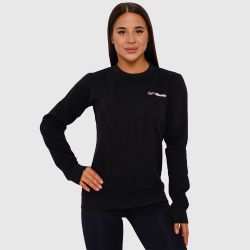 Женская толстовка Basic Black White - GymBeam