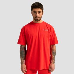 Футболка Oversized Limitless Красная - GymBeam
