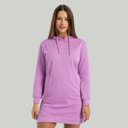 Женское худи ALPHA Longline аметистового цвета - STRIX