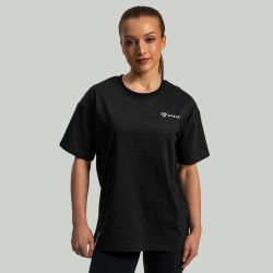 Women‘s Lunar Oversized Tee Black - STRIX