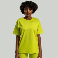 Women‘s Lunar Oversized Tee Chartreuse - STRIX