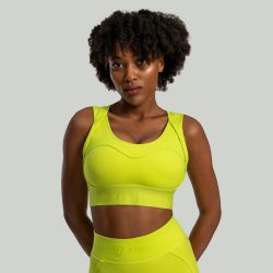 Lunar Sports Bra Chartreuse - STRIX