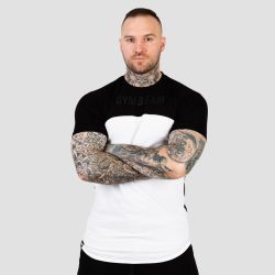 Men‘s Black X White T-shirt - GymBeam