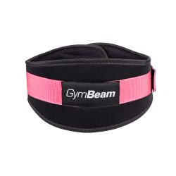 Неопреновый пояс для фитнеса LIFT Black & Pink - GymBeam