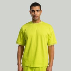 Oversized Heavy Tee Chartreuse - STRIX