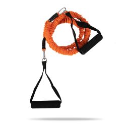 Resistance band with handles 10 kg - GymBeam
