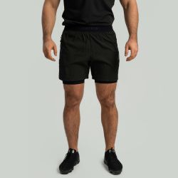 Шорты 2 в 1 black - STRIX