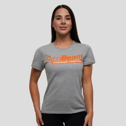 Women‘s Stronger Together T-shirt Grey - GymBeam