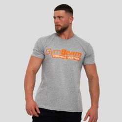 Футболка Stronger Together Серая - GymBeam