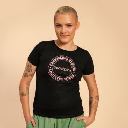 Women‘s Serenity T-shirt Black - BeastPink
