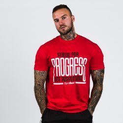 Футболка Progress Red - GymBeam