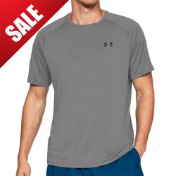 Футболка Tech SS Tee 2.0 Grey - Under Armour
