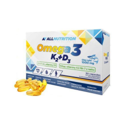 Vitamin Omega 3 D3 + K2 30 kaps All Nutrition