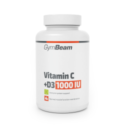 Витамин C + D3 1000 IU - GymBeam