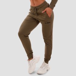 Женские спортивные штаны TRN Olive - GymBeam