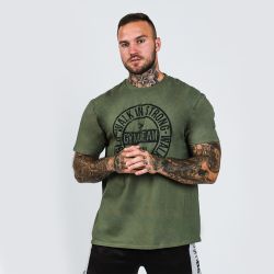 Футболка Walk In Strong Military Green - GymBeam