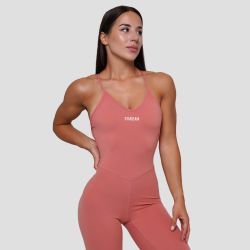 Женский тренировочный комбинезон FIT Salmon - GymBeam