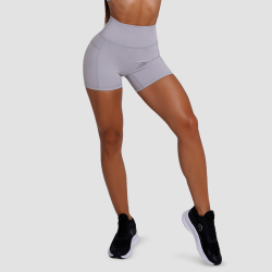 Women‘s FIT Shorts Mist Grey - GymBeam