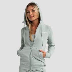 Women_s Limitless Zip Up Hoodie Eucalypt - GymBeam-1