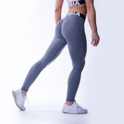 Women‘s leggings Scrunch Butt grey - NEBBIA
