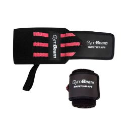 Wrist Wraps Pink - GymBeam